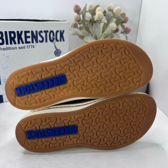 Birkenstock Memphis High Leather/Textile Shoes Mushroom Women 6/Men 4 NWB - Picture 8 of 10